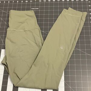Lululemon Wunder Under Olive Green Leggings